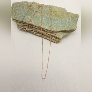 Rose Gold Over Sterling Silver 18" Ball Chain